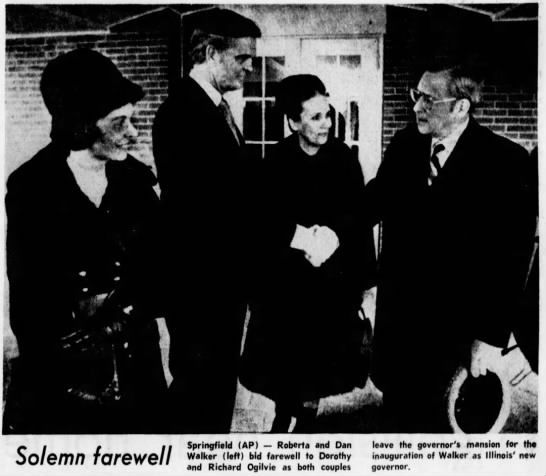 Solemn farewell
